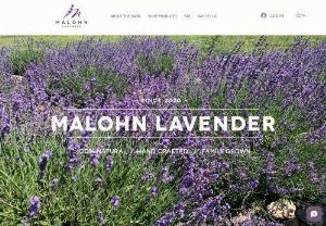 Malohn Lavender - At Malohn Lavender, we handcraft lavender products from our pesticide-free small family farm including lavender buds, stems, and body products.
