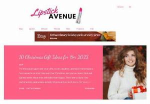 Lipstick Avenue - Wonderful makeup and beauty blog. Enjoy new lipstick reviews and great trends