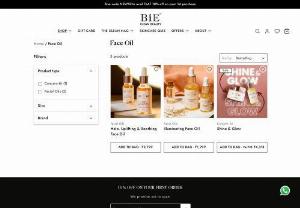 Beauty by bie - Best range of facial oil with natural ingredients