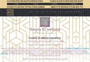 Find the Best Medical Aesthetics Training at Beauty IQ Institute - If you are looking to get advanced medical aesthetics training, Beauty IQ Institute is one of the top institutes that provides elite education and training in advanced medical aesthetics. Their curriculum includes top aesthetic injector training in botox, dermal fillers, aesthetic laser treatments, platelet-rich plasma (prp) and much more.
