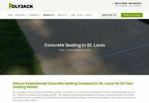 Best Concrete Sealing Company in St. Louis - STL Polyjack - Are you looking for reliable Concrete Sealing in St. Louis? With years of experience, STL Polyjack can help with all your concrete sealing needs. Contact us today!