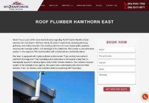 Roof plumber Hawthorn East - Storm Force, the best roof plumber in Hawthorn East, talks about how they built their business by being professional and getting things done quickly.