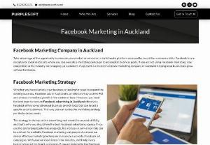 Facebook Marketing Company Auckland - Purplesoft is here to help if you need reliable support from a Facebook marketing company in Auckland. Get in touch right away with our Facebook advertising agency.