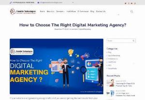 How to Choose The Right Digital Marketing Agency? - Ennoble Technologies - If your website is not generating enough traffic, or if you are not getting the best results from your campaigns, then it's probably time to look for help and call a digital marketing agency.

However, choosing the right digital marketing agency for your business is vital. Especially, because there are so many digital marketing agencies out there and the work they do for you will certainly have a big impact on your business. They might help you make more out of putting in less effort and...