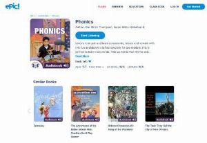 Phonics - 40,000+ books specially curated for children under 12.