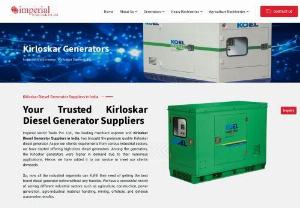 Kirloskar diesel generator - The Koel Chhota Chilli diesel generator, which falls within the tiny generator category, provides the advantages of portability and mobility in addition to simulating cutting-edge technology. It is regarded as the best option for small businesses and mobile workshops. Kirloskar diesel generators have features including an easy kick start, a silent design with stable output, easy manoeuvrability, a recoil start as a standard option, and compliance with the most recent revisions to emission...