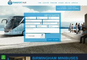 Minibus Hire Birmingham - Transport Hub has been extremely successful in creating a strong branded presence and an outstanding industry reputation. For many years, the company has been offering top quality transport services to all tourists visiting the UK for holidays, business purposes, and more.