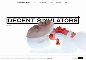 Decent Simulators - We design and make decent educational models. Educational models that are simple, affordable, learning objective-oriented and easy to repair.

All these models are made using 3D printing and silicone casting, and what is great about them - they can be easily replicated.