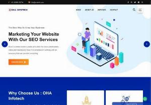 OHA INFOTECH - creating modern as well as futuristic web designs and applications for small and medium business, enterprises and start-ups.