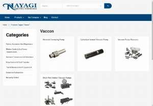 Vaccon, Venturi vacuum pumps - Nayagi Industrial Technologies - Suppliers of Vaccon pump� Material Conveying Pump � Cylindrical Venturi Vacuum Pump Vacuum Pump Silencers � Multi-port Venturi Vacuum Pumps.