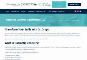 Cosmetic Dentist Near Northridge - For more than 30 years, Dr. Kevin Gropp has offered cosmetic dental services. A highly skilled dentist with specialties in orthodontics, periodontics, endodontics, and aesthetic dentistry as well as implant dentistry, full mouth reconstruction, and restorative dentistry, he has a wealth of experience.