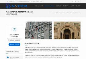Exterior Facade Repair And Restoration Services In NYC - At NYCER,  we provide a proven systematic approach to identifying exterior deterioration,  structural damage,  and waterproofing work that needs to be done. For historic and landmark preservation we will examine the structural integrity and determine the feasibility for restoring or replacing terra-cotta,  windows,  terraces,  doors,  balconies,  roof,  and much more.
