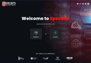 Software Development Company | SpecBits - SpecBits is a IT Company situated at Patna, Bihar (India). Our journey began on 16th December 2016. We are successful business conglomerate with diverse interest in Information Technology, Financial Services, IT Training, and Facility Management Services. What makes us stand out from our peers is our commitment for delivering better value for the money our clients invest.
SpecBits is a leading provider in Software Development and implementing its services to the India's finest organizations...