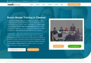 Best Scrum Master Training in Chennai - IntelliMindz Scrum Master Training in Chennai is a hands-on practical oriented and interactive Course designed to enhance your knowledge of Scrum. This Scrum Certification training is best for anyone eager and willing to learn Scrum Master. We at IntelliMindz provide a comprehensive overview of the Scrum framework for project management.
Contact - +91 9655877677 / +91 9655877577.