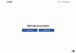 Scan qr code - online qr code scanner