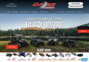 Best Powersports Dealers in Denver - G-Force Powersports - G-Force Powersports is a powersports dealership located in Lakewood, Colorado. They offer a wide range of vehicles including motorcycles, ATVs, UTVs, and personal watercraft from top manufacturers. They have a knowledgeable and friendly sales team to help you find the perfect vehicle for your needs, and a service department with experienced technicians to keep your ride running smoothly. Whether you're a seasoned rider or a beginner, G-Force Powersports has everything you need for a great time.