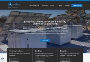 Cabletec Services Pty Ltd - Cabletec Services Pty LTD are an Electrical, Communications and Security CCTV contractor based in Perth, Western Australia. Our team of qualified electricians and security technicians have many years Industry experience working in the Commercial Industry on numerous projects. Our Electrical team specialise in Telecommunications Power systems and Our Communications team work on various commercial projects from Data Centre & Server room Infrastructure to Commercial CCTV projects.