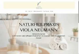 Screenshot of Healing Practice Viola Neumann