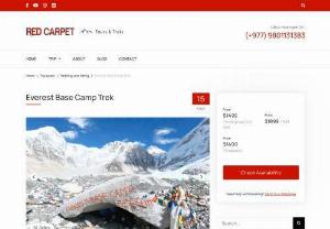 Everest base Camp trek- Red Carpet Journey - 