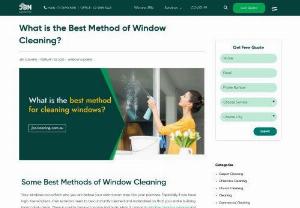 Best method for cleaning windows - Your windows can reflect who you are before your clients even step into your premises. Especially if you have high-rise windows, their exteriors need to be constantly cleaned and maintained so that your entire building looks crisply clean. There is a wide range of varying methods when it comes to window cleaning services and choosing one of them depends on the nature of your windows, size, the intensity of cleaning required, and the time interval from the last cleaning routine.