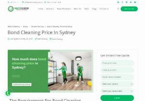 Bond cleaning price in Sydney - When moving out of a rental or leased or selling the property, the tenant or owner should hand over a clean space to the new occupant. The process of cleaning the property before handover is called bond cleaning. Bond cleaning prices vary from company to company, so check the price. Bond cleaning is essential to claim the amount exchanged when agreements were drafted while renting or leasing a place.