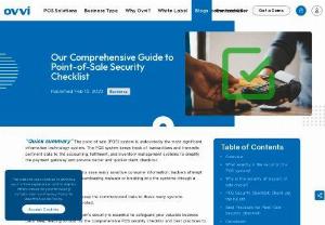 Point of Sale Security Checklist - Robust security is a must to secure the communicated data. Let our comprehensive guide to point-of-sale security checklist help you achieve the purpose.