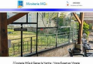 Miroiterie MGa - Miroiterie MGa replaces all types of glazing (double glazing, single glazing, shower screen, fireplace glass, safety glass, showcase
We also create all types of custom glazing (safety glass