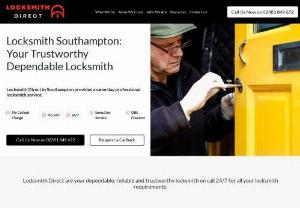 Locksmith Direct in Southampton - Jeff, our Locksmith, has over ten years of experience within the industry. We believe in giving our customers the best experience by providing qualified locksmiths local to our customers. All our locksmiths have been through a vetting process, so you can be assured that you are in good hands when using Locksmith Direct.