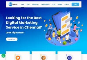 Digital Marketing Companies in Chennai | Text Speed - Textspeed is a leading digital marketing company based in Chennai, India, offering a wide range of services, including SEO, SEM, SMM, and content marketing. With a team of experienced professionals and a data-driven approach, we help businesses achieve their marketing goals and drive growth in the digital world.