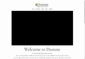 Dustoss - Dustoss is a startup company developing innovative solar panels cleaning solutions. Is patented dry-cleaning system operates solely on wind energy and uses no water.