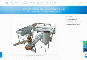 10T/20H Defatted Fish Meal Production Line - To produce high-quality defatted fishmeal, It is indispensable to equip a professional fish meal production line.