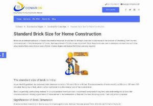 Normal brick size for construction - Bricks are a crucial component of building materials for homes. Their size, in addition to their strength, is important in the construction of a building. The measurement of bricks is crucial from the very beginning of the development of bricks. Click on the link to learn in detail about brick sizes.