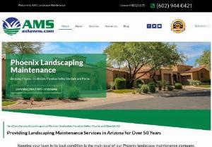 Landscapers in Phoenix, Scottsdale, Glendale and Paradise Valley - AMS Landscaping has served Phoenix yards for over 50 years. We\'re the reliable landscapers you can trust. Call 602-944-0421 for a free estimate.