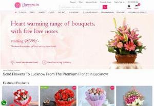 flower delivery in Lucknow - Send flowers to Lucknow from the number florist of Lucknow and get same day or midnight flower delivery in Lucknow
