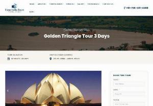 Golden Triangle Tour 2 Nights 3 Days Packages - Fame India Tours Offers 2 Nights 3 Days Golden Triangle Tour, Golden Triangle Tour 3 Days. For instant booking Call us on - +91-7060814466
