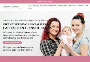 Bayou City Breastfeeding Lactation Consultants - Houston Office - We provide lactation consultations in Houston and are registered International Board Certified Lactation Consultants (IBCLC). Specialized in comprehensive breastfeeding education services.

We provide lactation consultations in Houston and are registered International Board Certified Lactation Consultants (IBCLC)Once you have had your baby, you can be seen for a postpartum consultation. We offer in-patient lactation visits, home visits, office visits and virtual visits.