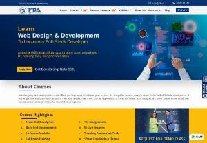 Best Web Development Course In Delhi - Web designing and development course offers you the chance to achieve great success. It's the golden time to create a career in the field of Website development. If you've got an inspiration or a ability, then web development offers you an opportunity to show and exhibit your thoughts and plans to the whole globe.