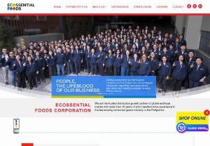 Ecossential Foods Corporation - Ecossential Foods Corporation is the trusted distribution growth partner of global and local brands with more than 15 years of solid transformative experience in the fast-moving consumer goods industry in the Philippines.