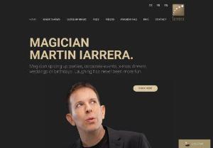 Zauberer Martin Iarrera - Magician, magician, magic show, close-up magic, table magic, party, birthday, corporate event, Christmas dinner, comedy, show, Switzerland, Zurich...