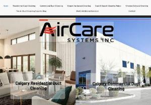 AirCare Systems - AirCare Systems Inc. Is entirely different from other Calgary duct cleaning companies, first and foremost we are highly trained professionals in every aspect of our services to you, our education is ongoing yearly, and we are a truly professional company, this is why we can offer you a 100% guarantee. We offer professional Duct Cleaning, Carpet Cleaning, Gutter Cleaning, Kitchen Exhaust Cleaning, and Power Washing.