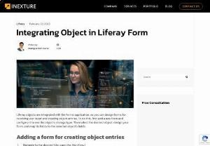 Integrating Object in Liferay Form - 