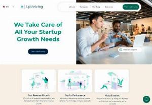 Upthriving - Upthriving startup advisor service helps emerging businesses to scale, achieve revenue growth and accomplish goals.