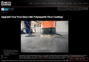 Upgrade Your Pool Deck with Polyaspartic Floor Coatings - Upgrade your pool deck with durable and easy-to-maintain polyaspartic floor coating. Enjoy a long-lasting solution for your pool deck this summer.