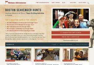 Boston Team Building Events - Take a humorous, team-building whirlwind tour of Boston on a scavenger hunt that reveals the secrets of the city's most fascinating neighborhoods.
