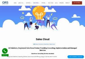 Salesforce Sales cloud | CRM | Saas | Sales cloud platform | QR Solutions Pvt Ltd - Salesforce Sales Cloud is a cloud-based fully customizable CRM platform that keeps information about leads, opportunities, customers, products, orders, prices and sales all in one place.