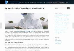 Surging Need for Workplace Protection Gear - By Type, Global Head, Eye, And Face Protection Equipment Market have been segmented eye protection, face protection, head protection. We have covered all segments of this market like market size, share, growth, and analysis in the market research report.