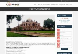 2 Nights 3 Days Golden Triangle Tour - 2 nights 3 days golden triangle tour package book at peer voyages. 3 days delhi agra jaipur tour package takes world famous places. +919927538763 for best deal.