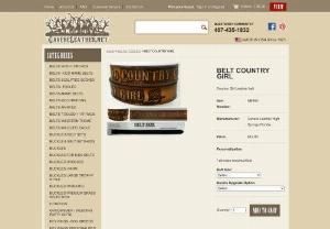 country girl belts - Gavere Leather presents an exclusive collection of handcrafted leather belts and accessories. Visit our site to explore our collection online now.