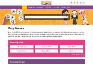Ideal Baby Names - Choosing appropriate baby names for the infant is a difficult task. Find the most comprehensive selection of names for babies along with their meanings.