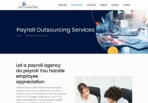 Payroll Outsourcing Providers in India - Alp's payroll management services allow you to take your human resources management to a higher level. Alp Consulting offers a quick solution in the form of an accounting software that has been named one of the best in the country.